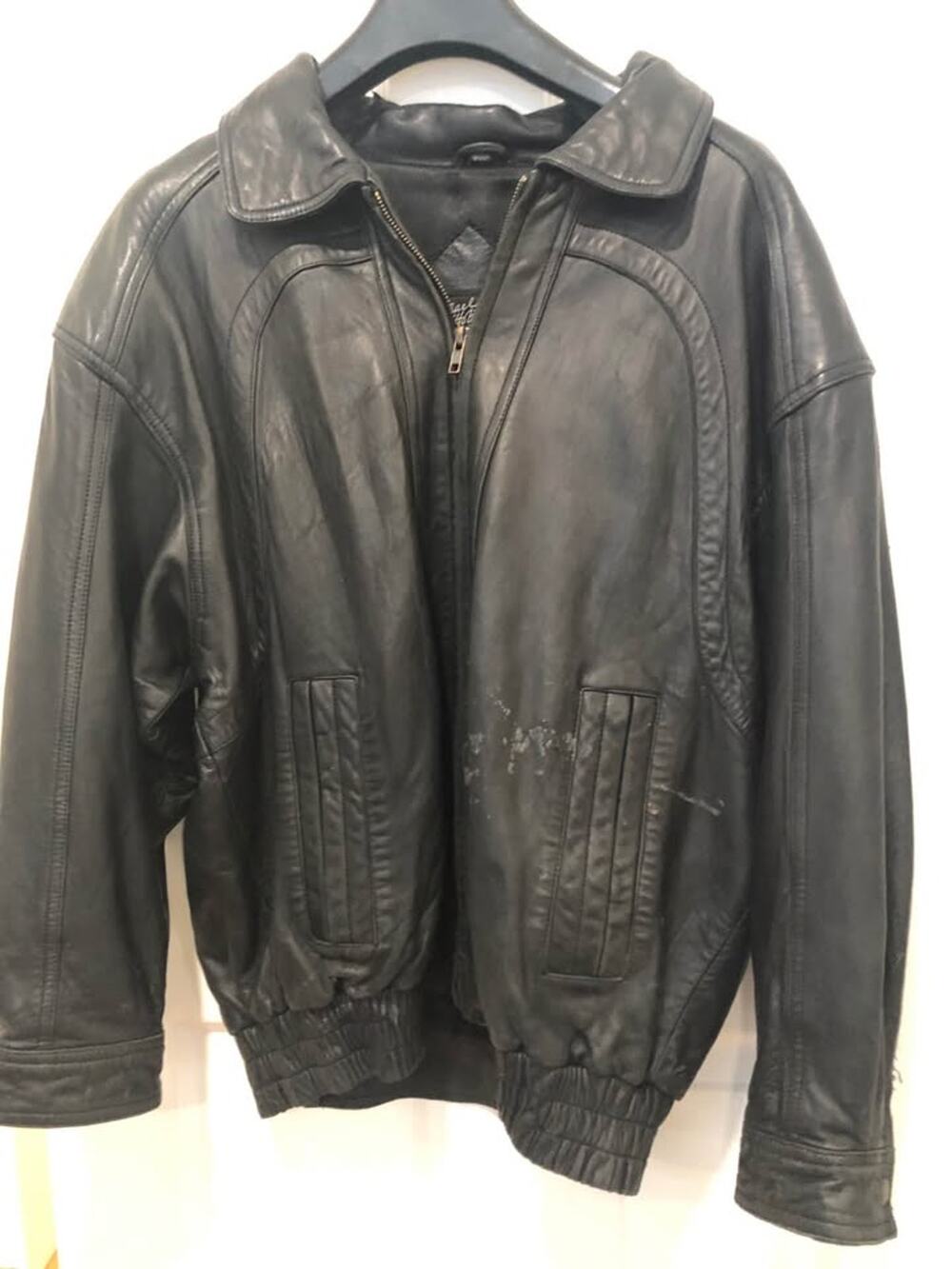 VTG 80s Michael Hoban North Beach Leather Jacket Size Small
